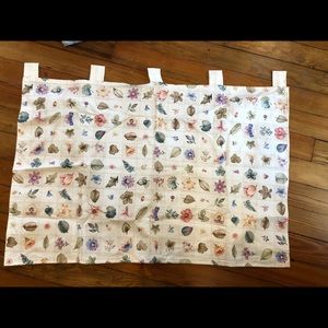 Tap top cafe curtain panel